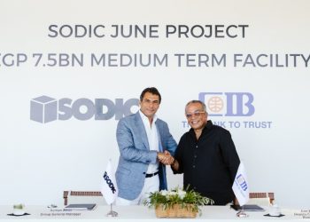سوديك توقع تسهيل متوسط الأجل بقيمة 7.5 مليار جنيه مع البنك التجاري الدولي “CIB” لتمويل مشروع June بالساحل الشمالي