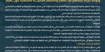 وزارة البترول تجدد نفي شائعات تحريك أسعار المنتجات البترولية وتؤكد: لجنة التسعير لم تنعقد والأسعار الحالية مستمرة دون تغيير